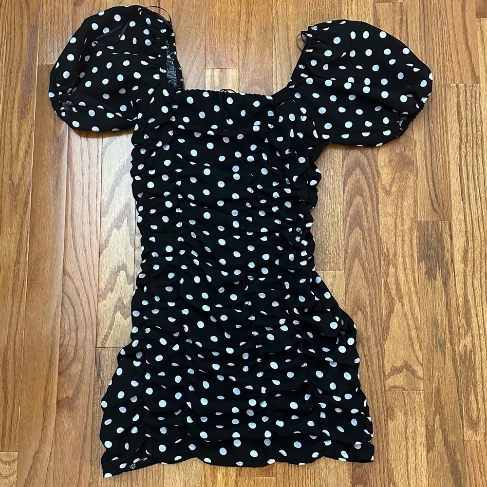 Zara ~ Polka Dot Mini Dress
